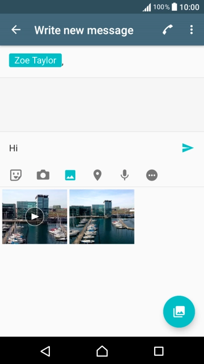 Press the required picture.