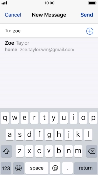 Press the required contact.