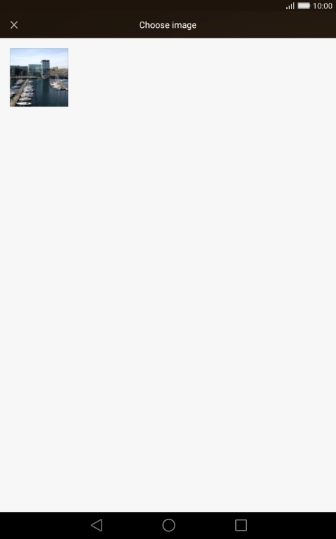 Press the required picture.