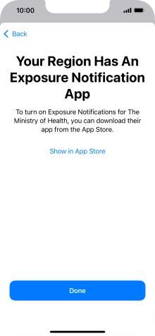 Press Show in App Store and follow the instructions on the screen to download and install the app.