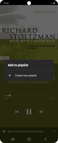 Press Create new playlist.
