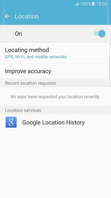 Press Locating method.