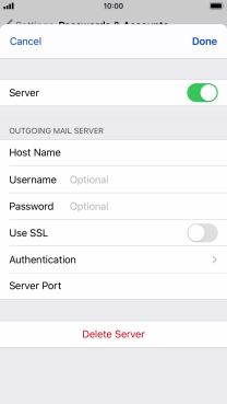 Press Authentication.