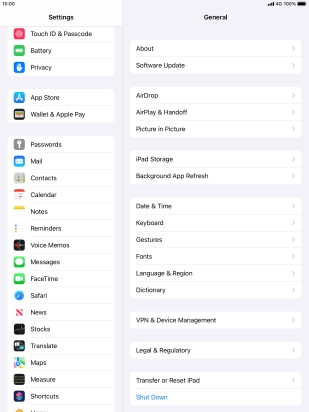 Press Touch ID & Passcode.
