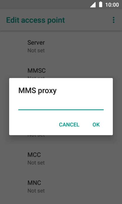 Key in 10.202.002.060 and press OK.