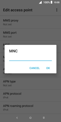 Key in 03 and press OK.