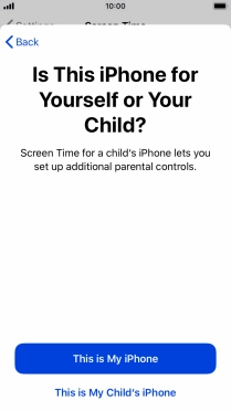 Press This is My iPhone.