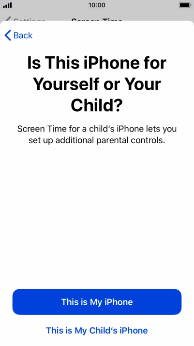 Press This is My iPhone.