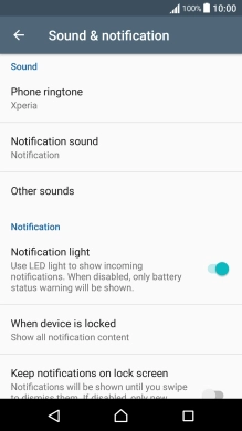 Press Phone ringtone.