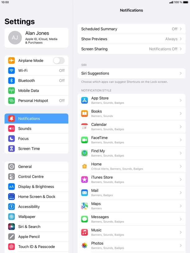 Press Scheduled Summary.