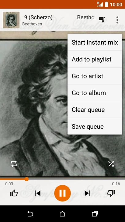 Press Add to playlist.