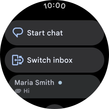 Press the required picture message.