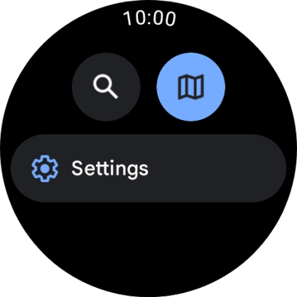 Press the search icon.