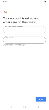 Press the field below 