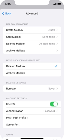 Press Authentication.
