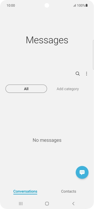 Press the new message icon.