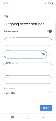 Press the field below 
