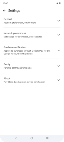 Press Network preferences.