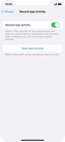 Press Save App Activity.