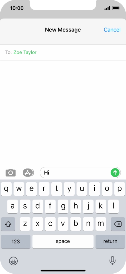 Press the apps icon.