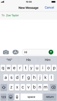 Press the apps icon.