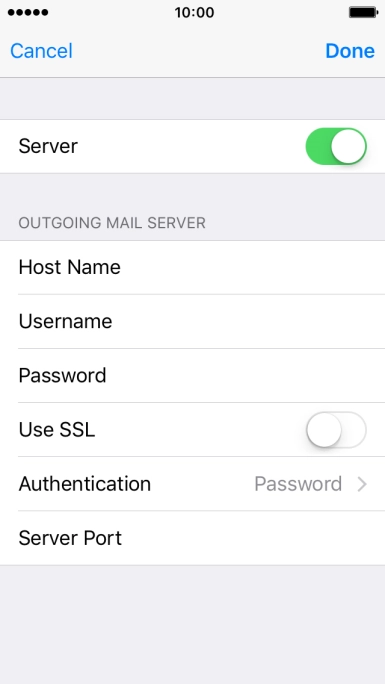 Press Authentication.