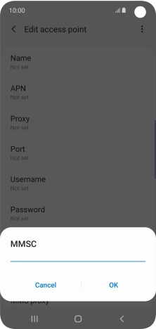 Key in http://pxt.vodafone.net.au/pxtsend and press OK.