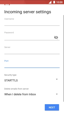 Press the drop down list below 