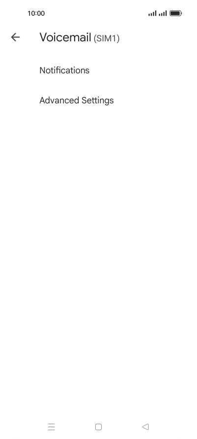 Press Advanced Settings.