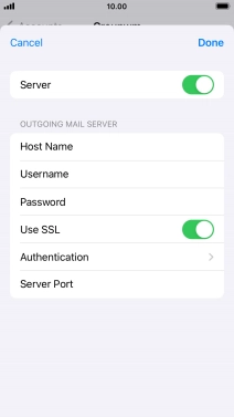 Press Authentication.