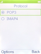 Select POP3.