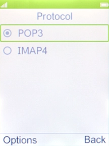 Select POP3.