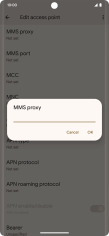 Key in 10.202.002.060 and press OK.