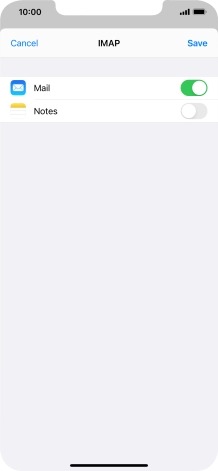 Press Save. Your email account has now been set up. To select more settings for incoming and outgoing server, proceed with the following steps.