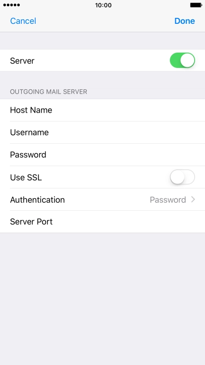 Press Authentication.