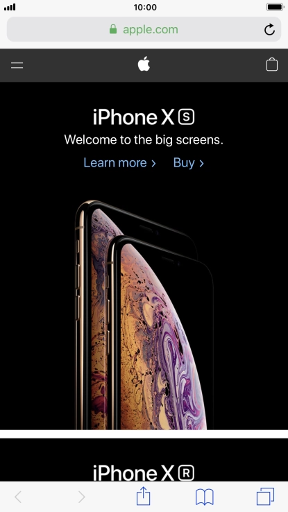 Press the screen a little harder until the content of the message is opened in the relevant application.