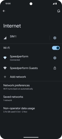 Slide your finger upwards starting from the bottom of the screen to return to the home screen.