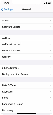 Press Background App Refresh.