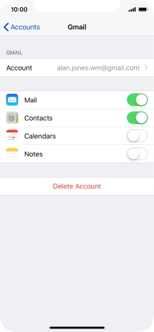 Slide your finger upwards starting from the bottom of the screen to return to the home screen.