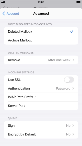 Press Authentication.