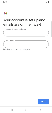 Press the field below 