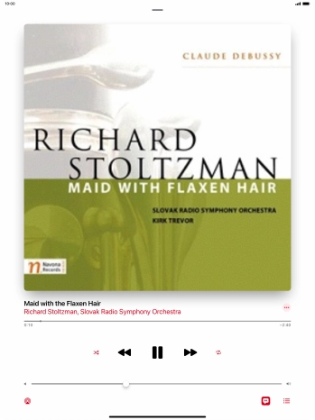 Press arrow right to go to the next audio file.