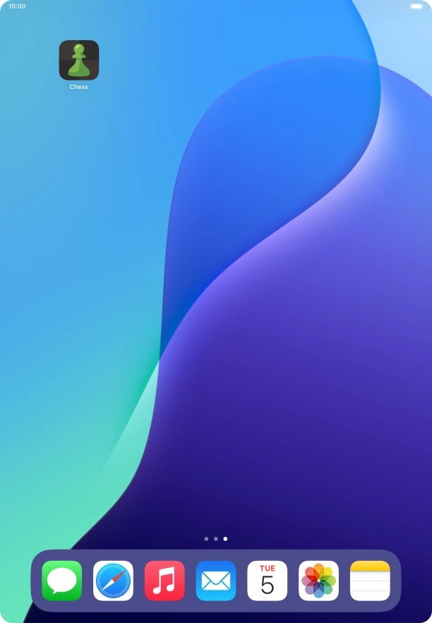 Press and hold the required app.