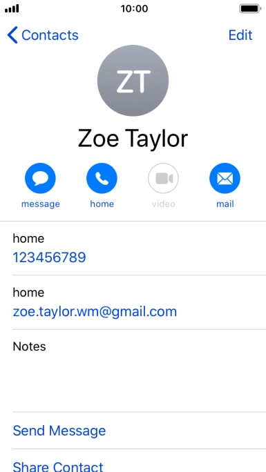 Press the required number.