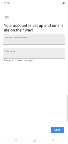 Press the field below 