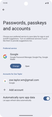 Slide your finger upwards starting from the bottom of the screen to return to the home screen.