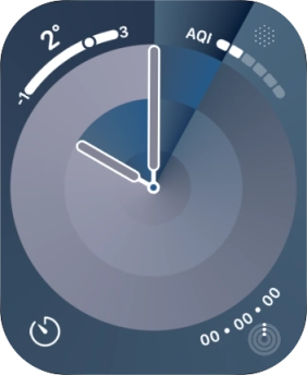 Press the Digital Crown.