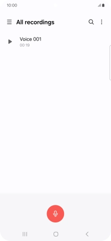 Create a new recording or open a previously saved recording.