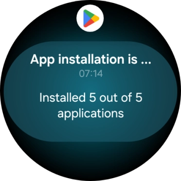 Press the required notification to open it.