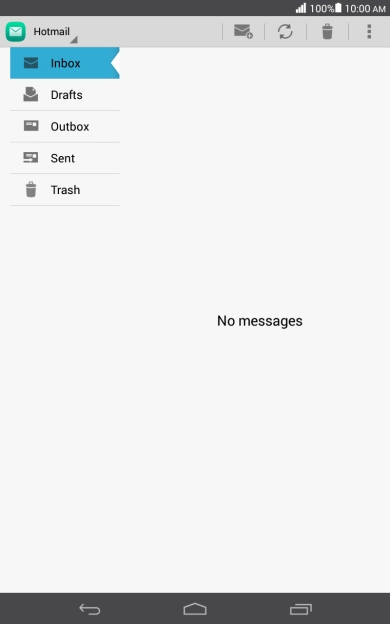 Press the drop down list.